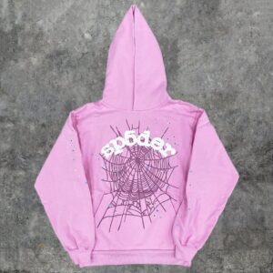 Sp5der Pink Hoodie